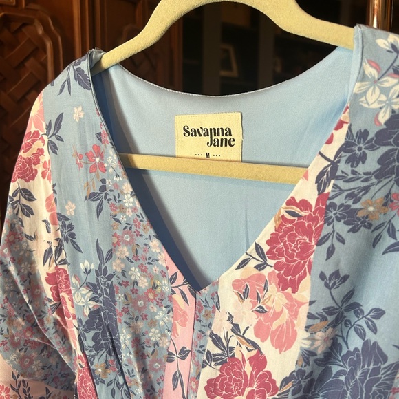 Savannah Jane Floral Mini Dress - Picture 2 of 2